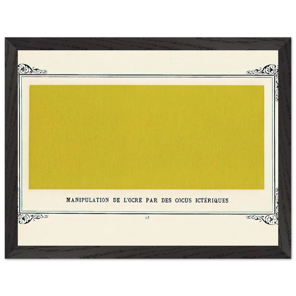 Jaundiced Cuckolds Handling Ochre by Alphonse Allais — Framed art print at Zephyeer