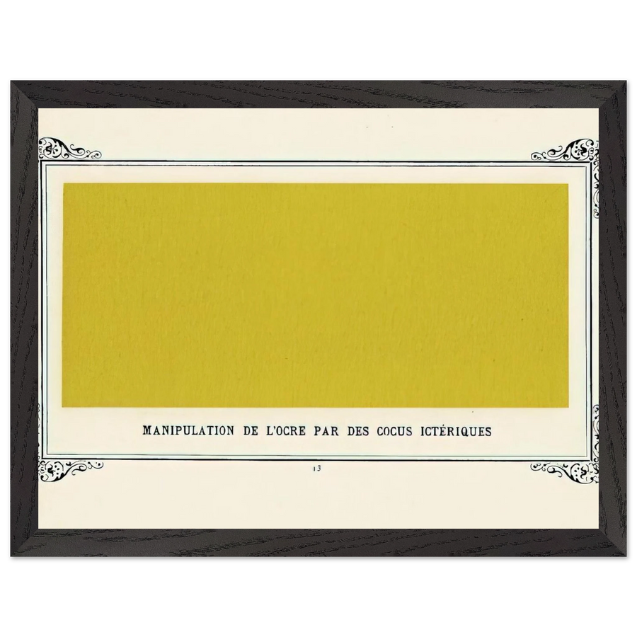Jaundiced Cuckolds Handling Ochre by Alphonse Allais — Framed art print at Zephyeer