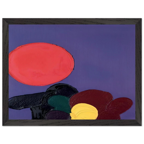 UNTITLED 1971 by Luis Feito — Framed art print at Zephyeer