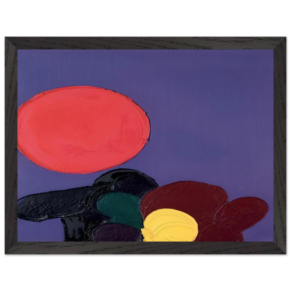 UNTITLED 1971 by Luis Feito — Framed art print at Zephyeer