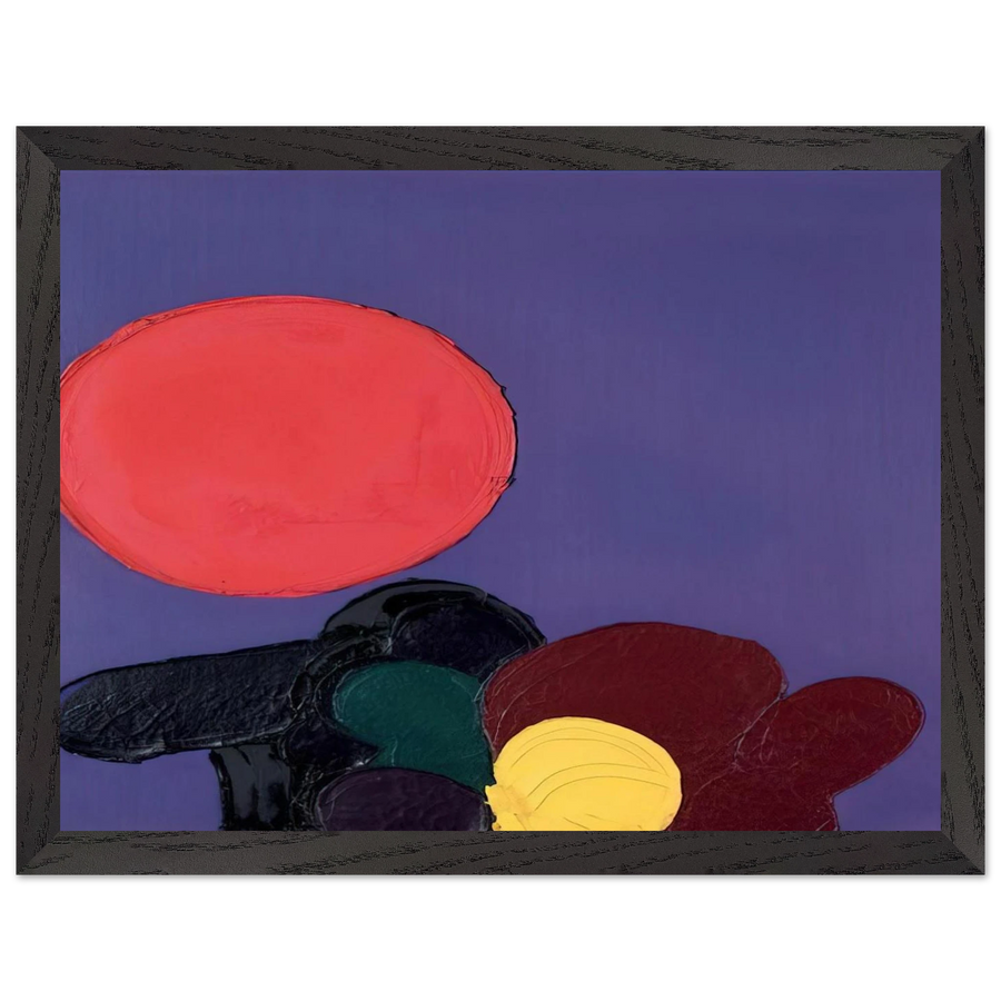UNTITLED 1971 by Luis Feito — Framed art print at Zephyeer