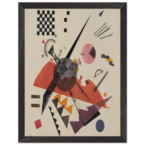 ORANGE 1923 by Wassily Kandinsky — Framed art print at Zephyeer
