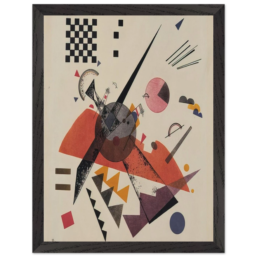 ORANGE 1923 by Wassily Kandinsky — Framed art print at Zephyeer