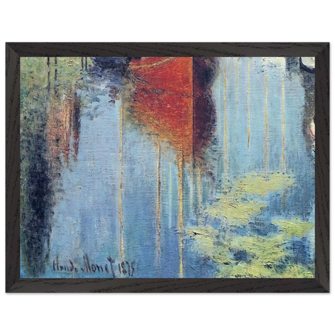 Yachts At Argenteuil by Claude Monet — Framed art print at Zephyeer