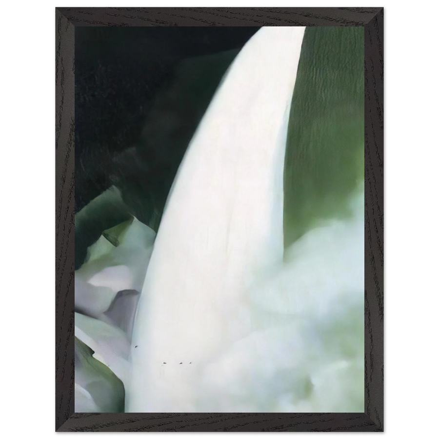 Green and White by Georgia O'Keeffe — Framed art print at Zephyeer