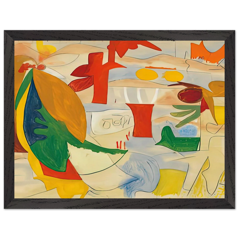 Abstract Landscape, 1951- by Helen Frankenthaler — Framed art print at Zephyeer