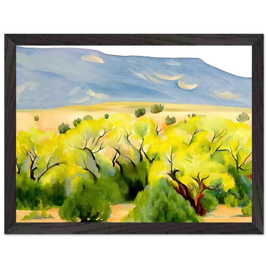 Cottonwood III by Georgia O'Keeffe — Framed art print at Zephyeer
