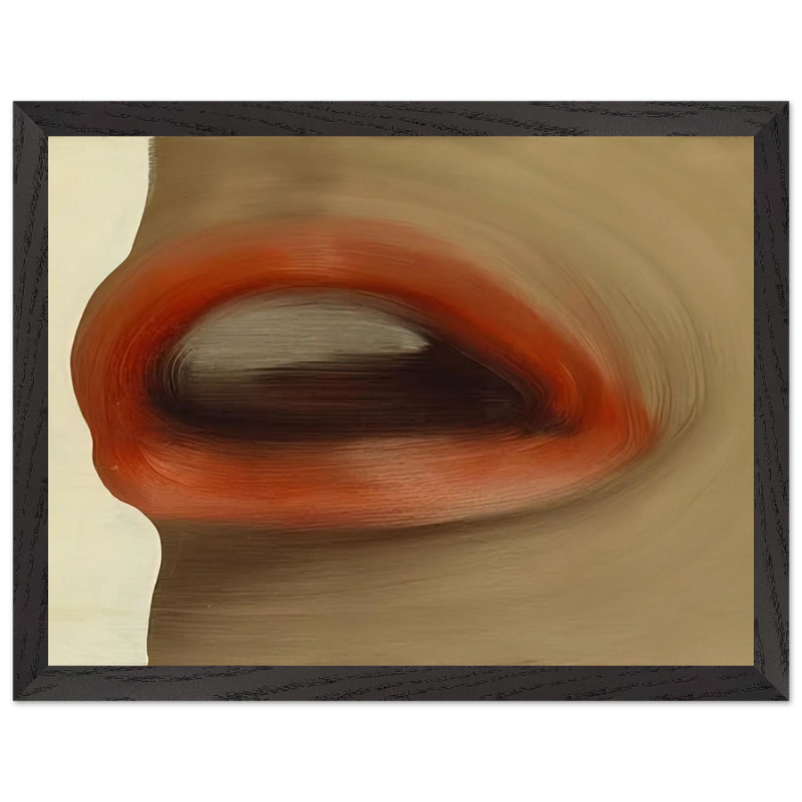 MUND MOUTH BRIGITTE BARDOT S LIPS 1963 by Gerhard Richter — Framed art print at Zephyeer
