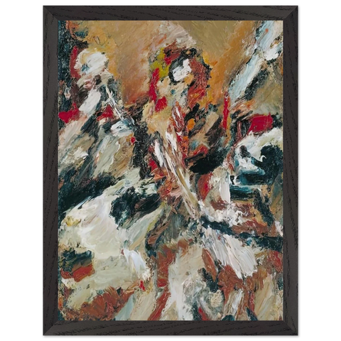 STUDY AFTER TITIAN I by Frank Auerbach — Framed art print at Zephyeer