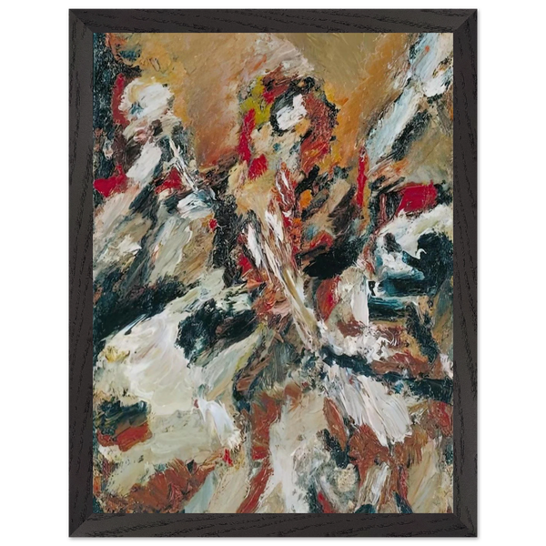 STUDY AFTER TITIAN I by Frank Auerbach — Framed art print at Zephyeer