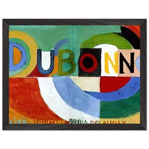 DUBONNET by Sonia Delaunay — Framed art print at Zephyeer