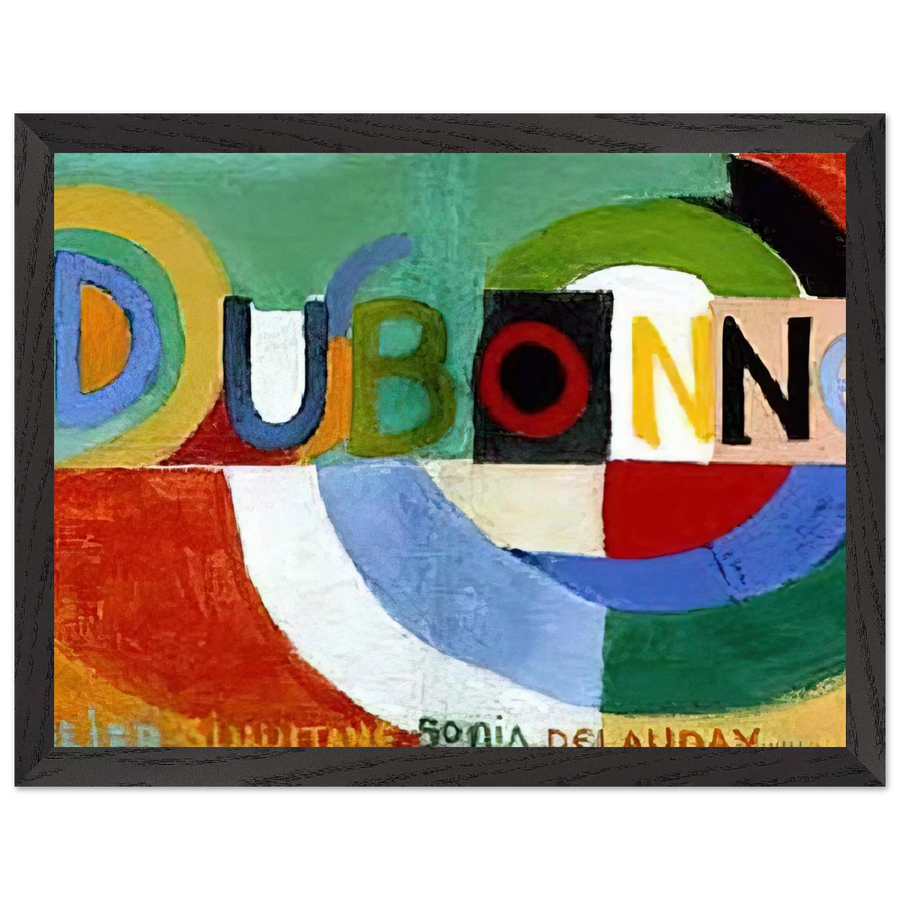 DUBONNET by Sonia Delaunay — Framed art print at Zephyeer