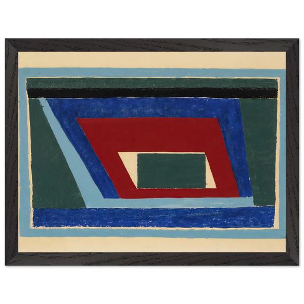 UNTITLED ABSTRACTION MANTIC 1940 by Josef Albers — Framed art print at Zephyeer