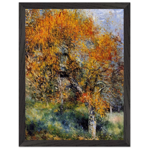 The Pear Tree by Pierre-Auguste Renoir — Framed art print at Zephyeer