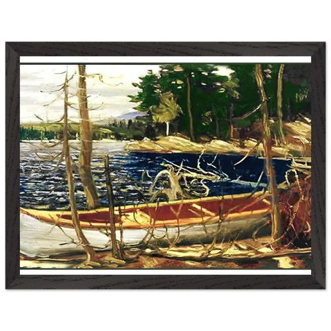 THE CANOE 1912 by Tom Thomson — Framed art print at Zephyeer
