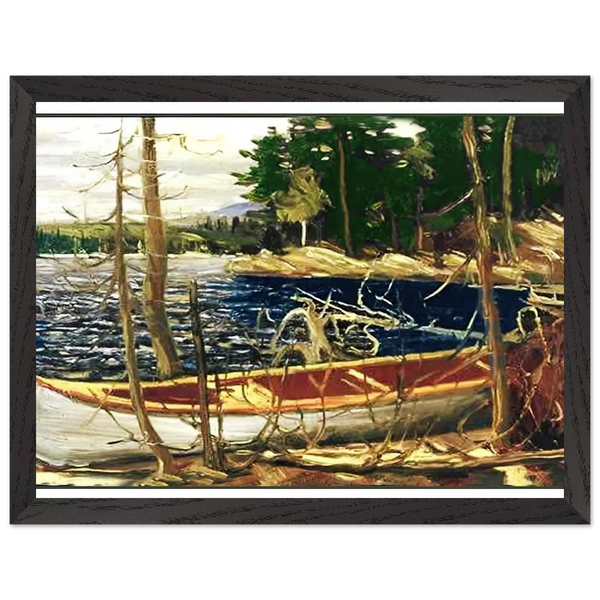 THE CANOE 1912 by Tom Thomson — Framed art print at Zephyeer