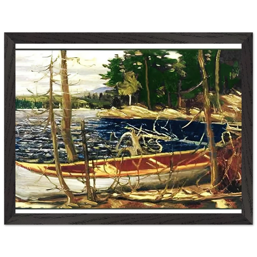 THE CANOE 1912 by Tom Thomson — Framed art print at Zephyeer