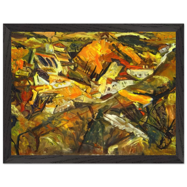CERET LANDSCAPE by Chaim Soutine — Framed art print at Zephyeer