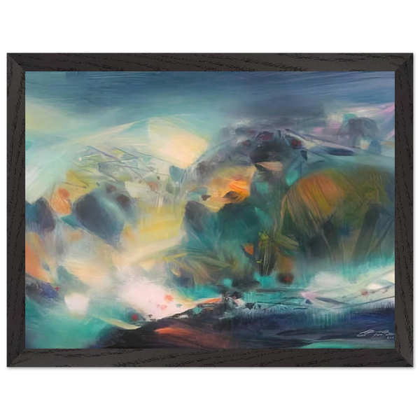 VIVANTE S R NIT DES NEIGES 2005 by Chu teh Chun — Framed art print at Zephyeer