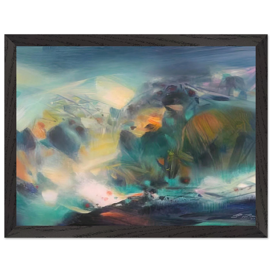 VIVANTE S R NIT DES NEIGES 2005 by Chu teh Chun — Framed art print at Zephyeer