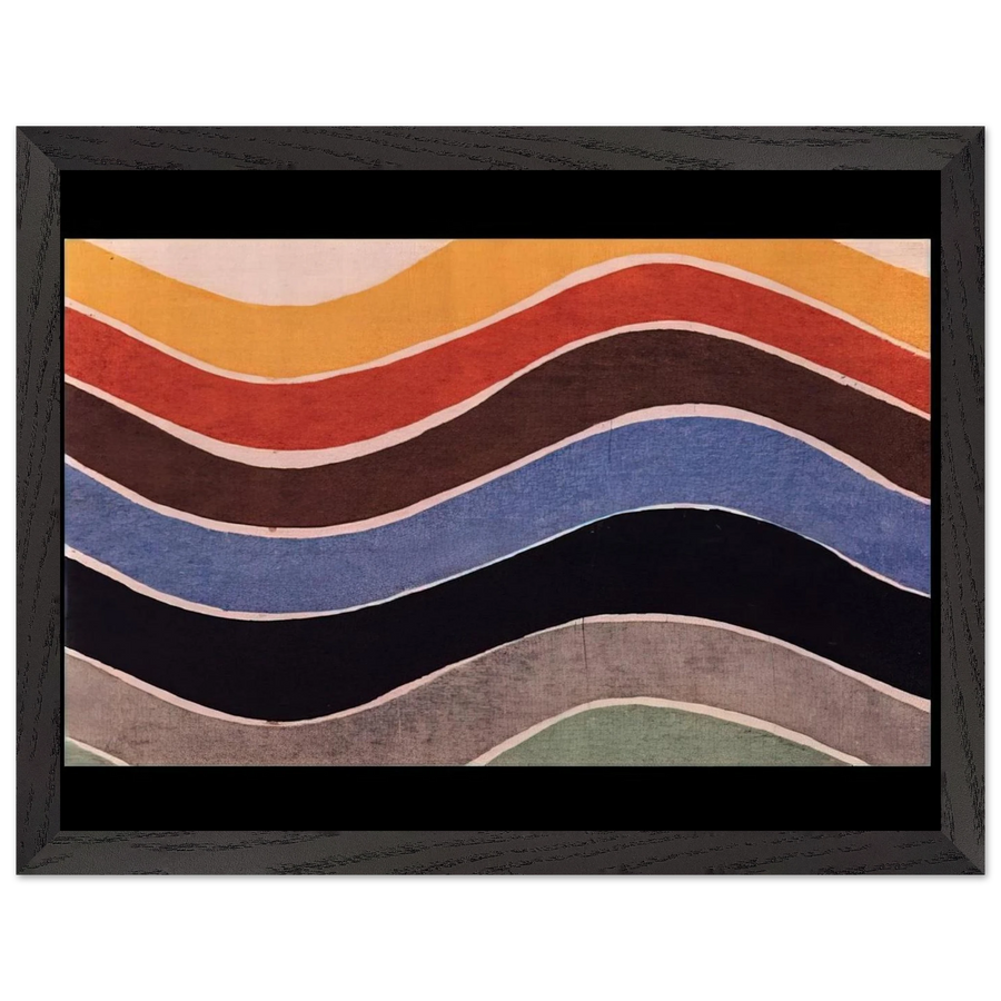 FABRIC PATTERN 1 by Sonia Delaunay — Framed art print at Zephyeer