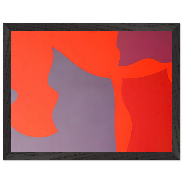 Passage-‚rosion by Fernand Leduc — Framed art print at Zephyeer