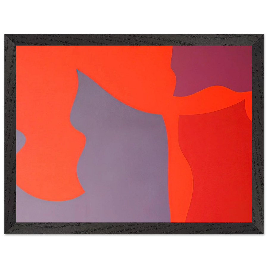 Passage-‚rosion by Fernand Leduc — Framed art print at Zephyeer
