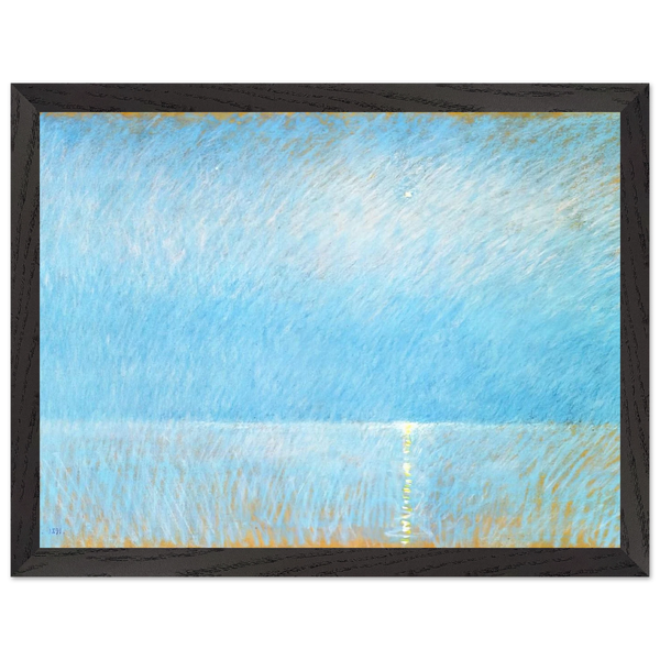 The Evening Star by Childe Hassam — Framed art print at Zephyeer
