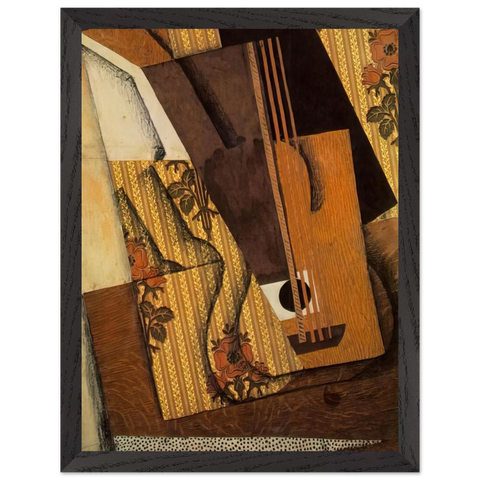 THE GUITAR 1914 by Juan Gris — Framed art print at Zephyeer