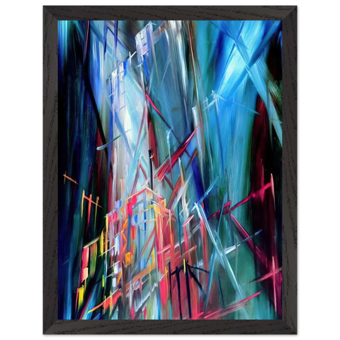 Fantasy by Konrad Zuse — Framed art print at Zephyeer