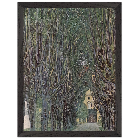 AVENUE OF SCHLOSS KAMMER PARK by Gustav Klimt — Framed art print at Zephyeer