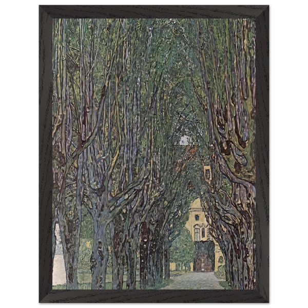 AVENUE OF SCHLOSS KAMMER PARK by Gustav Klimt — Framed art print at Zephyeer