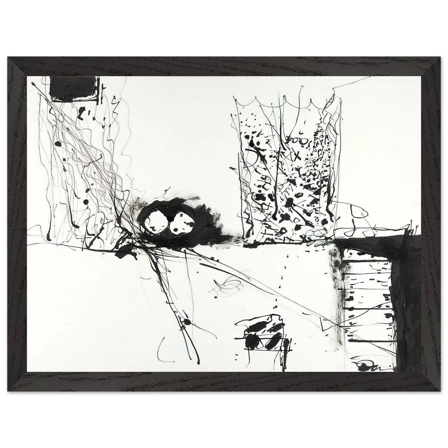 Tree House - 1981 by Gene Davis — Framed art print at Zephyeer