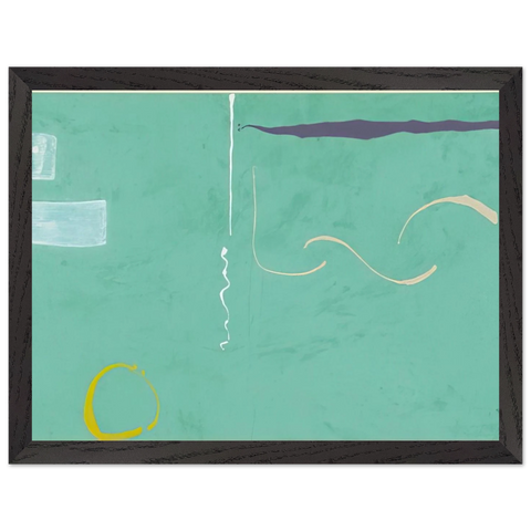 Tahiti - 1989 by Helen Frankenthaler — Framed art print at Zephyeer