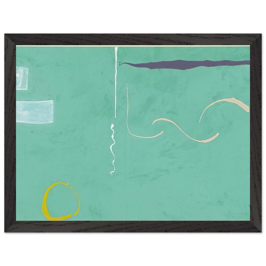 Tahiti - 1989 by Helen Frankenthaler — Framed art print at Zephyeer