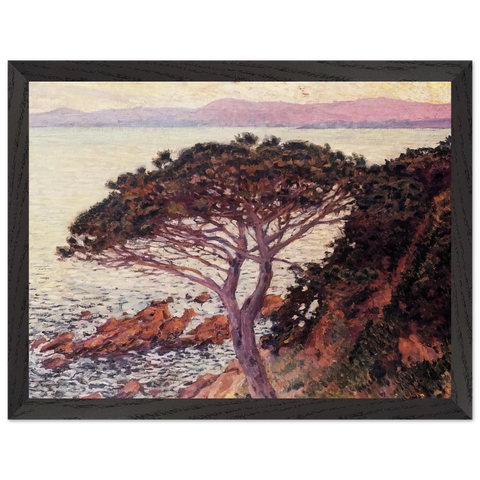 SUNSET 1916 by Theo van Rysselberghe — Framed art print at Zephyeer