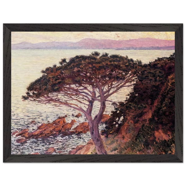 SUNSET 1916 by Theo van Rysselberghe — Framed art print at Zephyeer