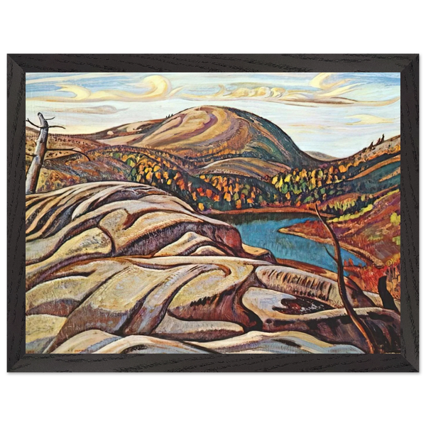 Nellie Lake - 1933 by A.Y. Jackson — Framed art print at Zephyeer