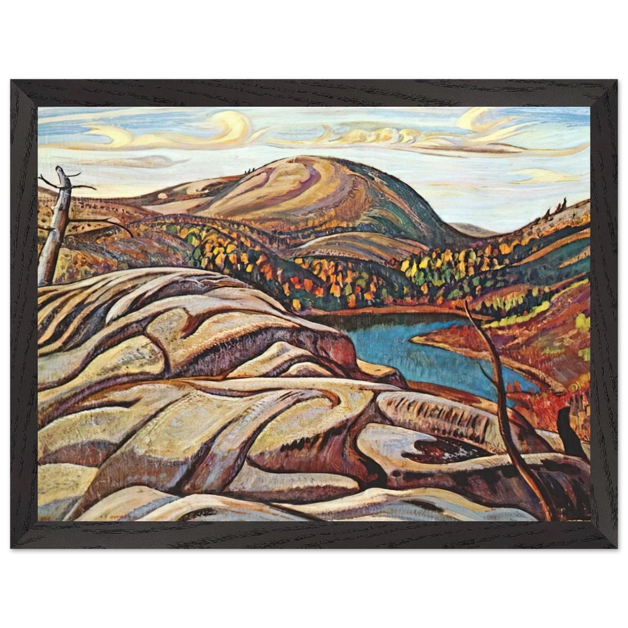 Nellie Lake - 1933 by A.Y. Jackson — Framed art print at Zephyeer