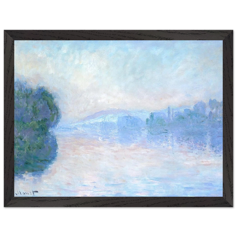 The Siene near Vernon by Claude Monet — Framed art print at Zephyeer