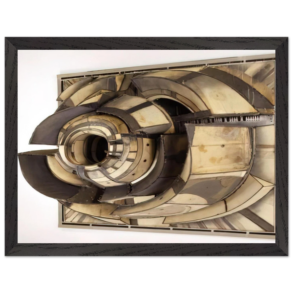 UNTITLED 1962 by Lee Bontecou — Framed art print at Zephyeer