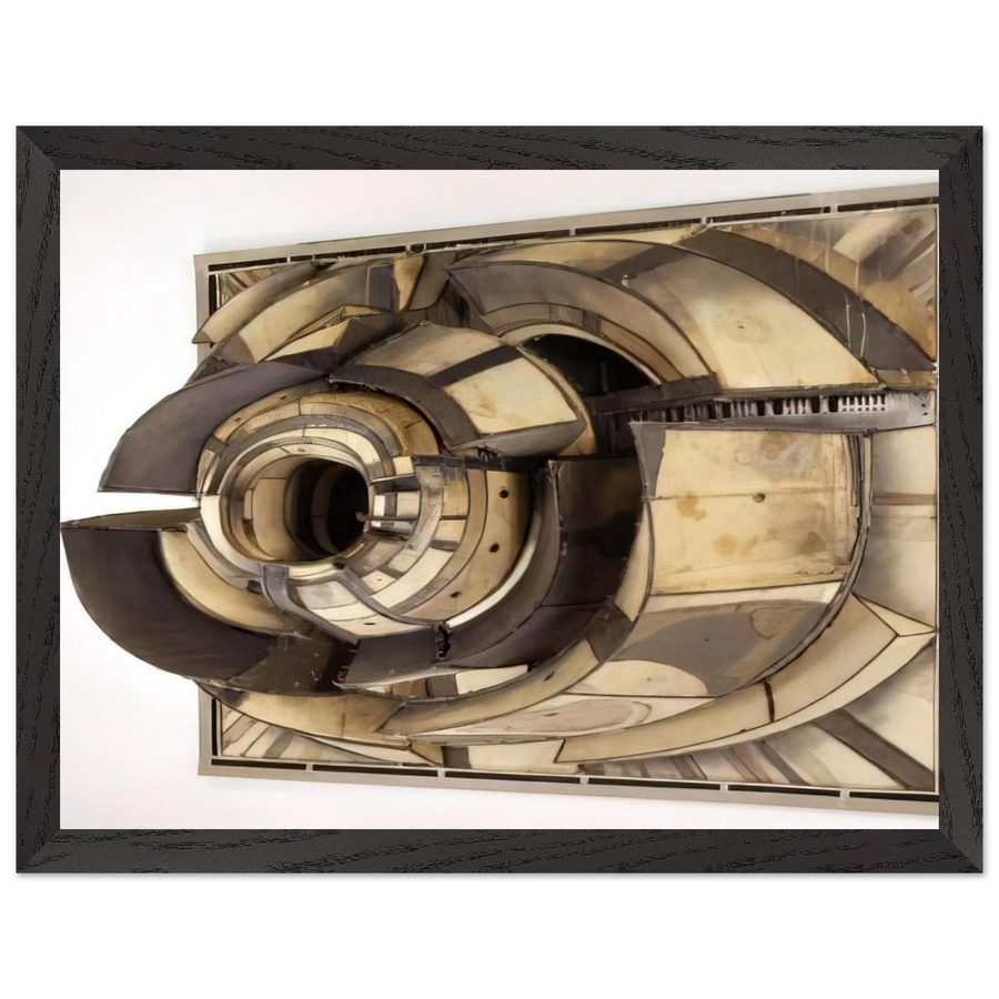 UNTITLED 1962 by Lee Bontecou — Framed art print at Zephyeer