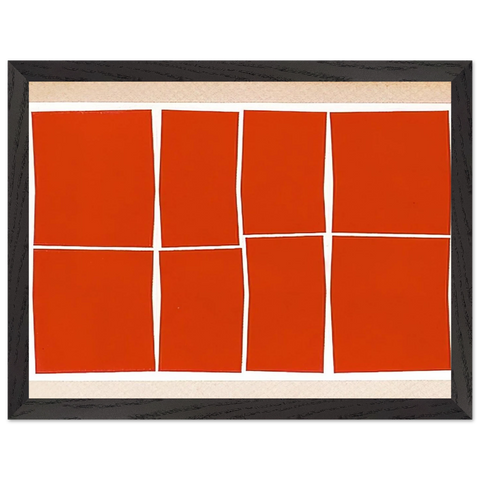 Metaesquema - Neo-Concretism by Helio Oiticica — Framed art print at Zephyeer