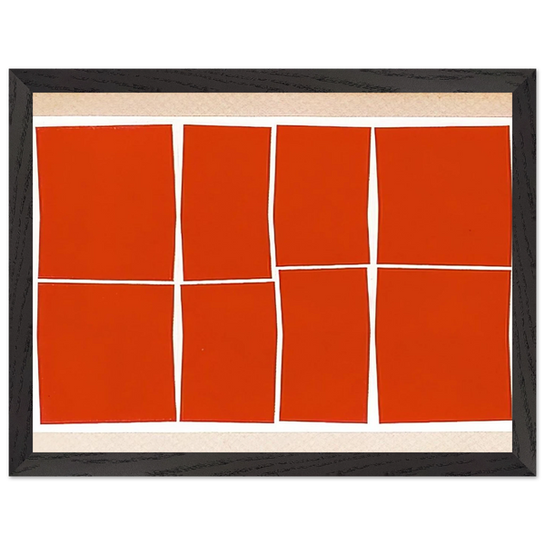 Metaesquema - Neo-Concretism by Helio Oiticica — Framed art print at Zephyeer