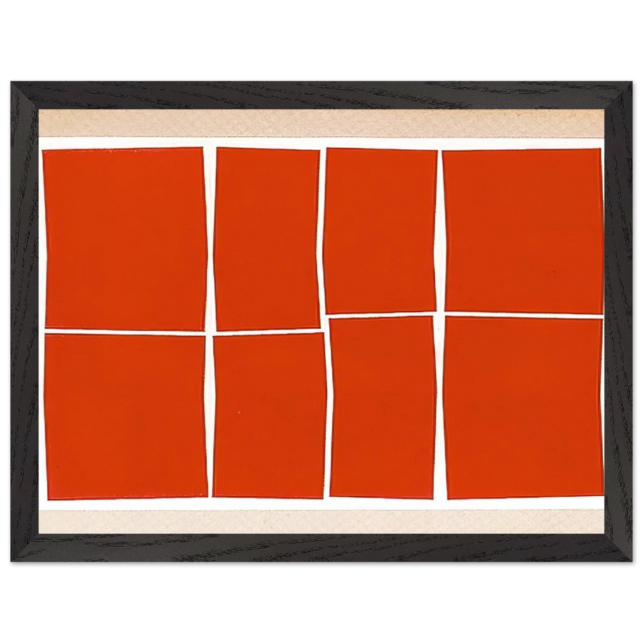 Metaesquema - Neo-Concretism by Helio Oiticica — Framed art print at Zephyeer