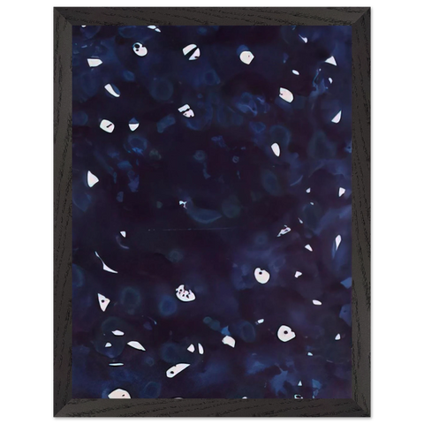 Untitled  Dark Blue-Green by Sam Francis — Framed art print at Zephyeer