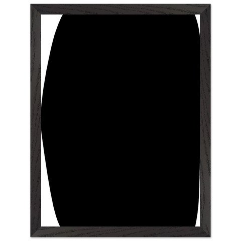 Black Ripe by Ellsworth Kelly — Framed art print at Zephyeer