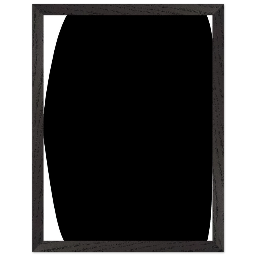 Black Ripe by Ellsworth Kelly — Framed art print at Zephyeer