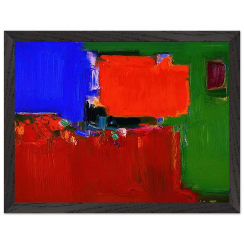 Indian Summer by Hans Hofmann — Framed art print at Zephyeer