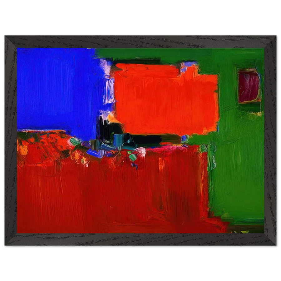 Indian Summer by Hans Hofmann — Framed art print at Zephyeer